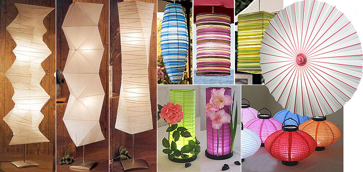 Shoji Decor Paper Lanterns